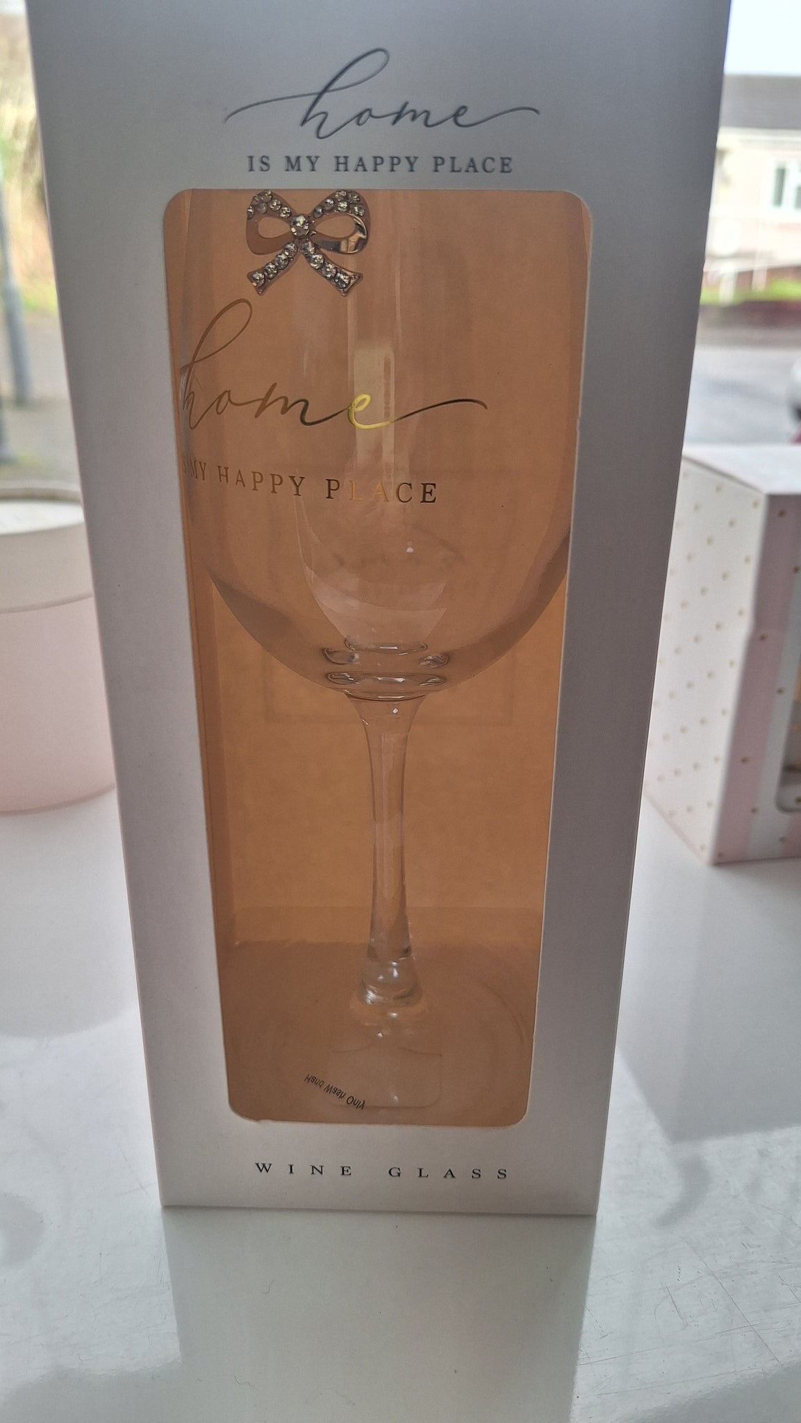 Wine glass £9.99