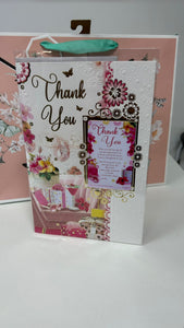 Thank you card £1.29