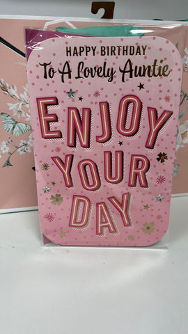 Auntie Birthday card £1.29