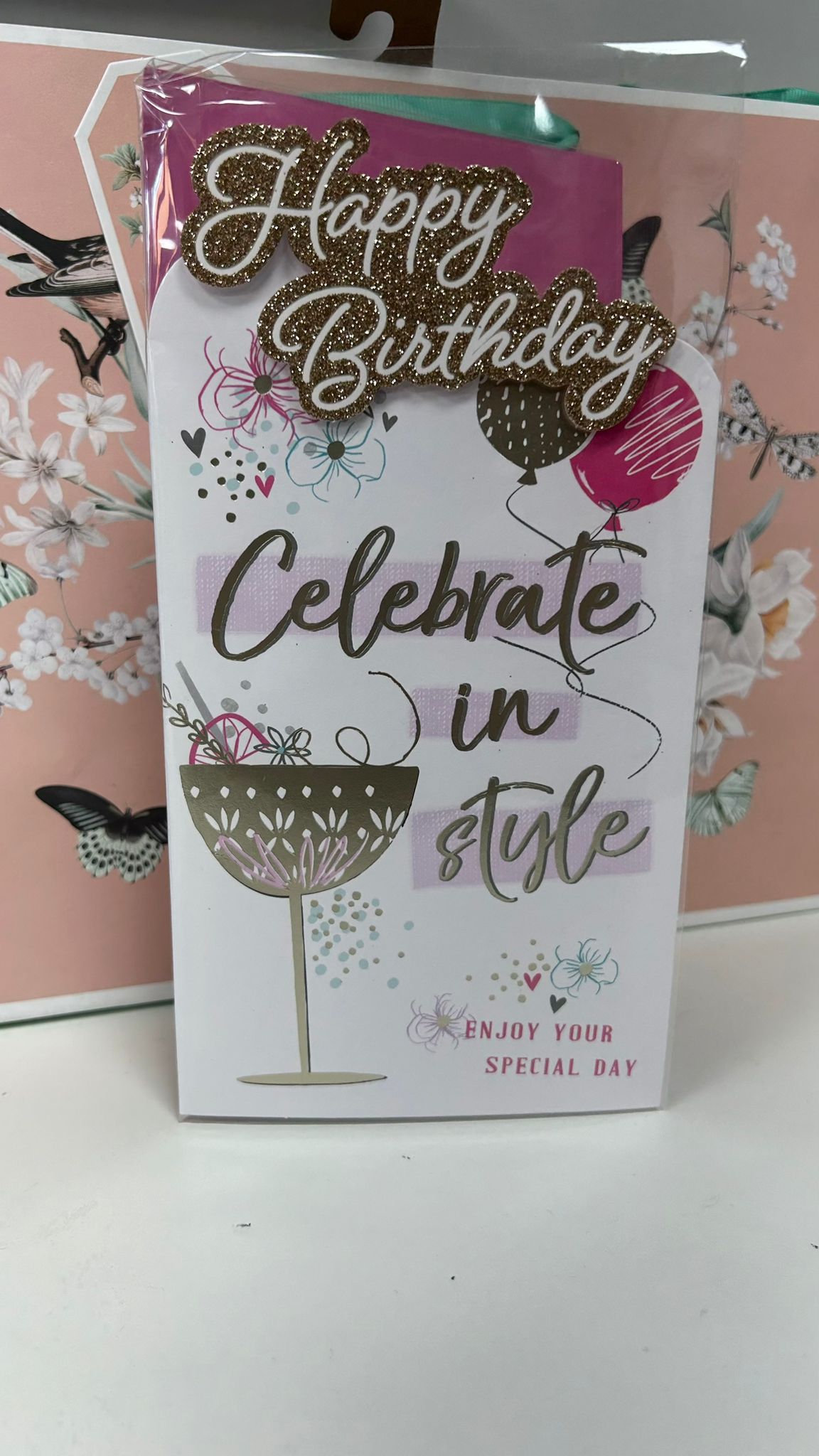 Celebrate in style birthday card £1.29