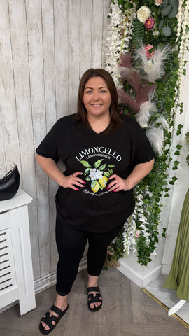Lemon black onesize 16-24 £17.99